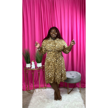 Wild Leopard Dress